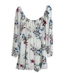 Urban Outfitters New Lumiere White Floral Mini Dress Size M Photo 3