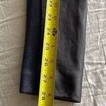 Gap Vintage Women's Blue Leather Jacket Sz XS Military Zip Buttoned Utility Navy Photo 7