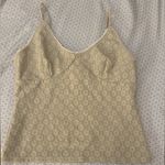 Elegant vintage lace Women's Top Green Size M Photo 0