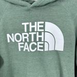The North Face Women's Size Medium Green Classic Graphic Logo Hooded Sweatshirt Photo 1