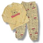 Disney  100 Winnie The Pooh Fleece Pajama Lounge Set Tan XS Photo 9