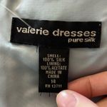 Valerie Dresses Light Blue 100% Silk Dress Size 14 Photo 6