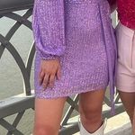 Purple Sparkly Sequin Dress (perfect for the eras tour) Photo 0