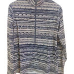 Nike  Dri fit pro XL black white 3/4 zip Photo 0