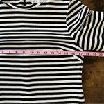 NY&C New York & Company Black & White MOD Stretch Shift Dress Size Small Photo 11