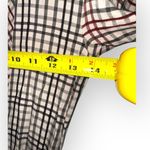 ZARA  ZW Collection plaid check Linen Blend LS midi dress bloggers favorite LS S Photo 9