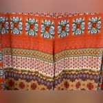 Farm Rio for Anthropologie Floral Paradise Wide Leg Knit Pants - L‎ Photo 5