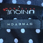 Unique spectrum  Polka Dot Blouse in Black and White Photo 6