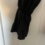 Prologue  Women's Black Ruffle Long Sleeve Crinkle Blouse - Size Medium - NWT Photo 6