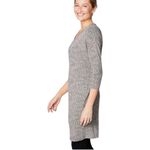 J.‎ JILL Grey Textured Ballet Sleeve Dress Size Small Gray Photo 2