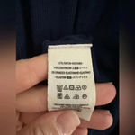 Free People  Navy Blue Long Sleeve Tunic Boho // Size Medium Photo 3