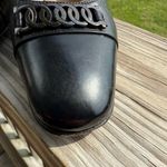 Salvatore Ferragamo  Black Heels with Braided Detail Photo 10