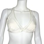 Dolce Vita Courtside Racerback Mesh white Bikini Top size medium​ Photo 5