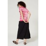 Derek Lam  10 Crosby Teddie T-Shirt in Tie Dye Pink Small Womens Tee Top Photo 10