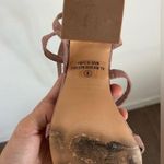 Lulus Alisa Mauve Suede Lace Up Heels Photo 3