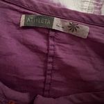 Athleta Swim Coverup Dress Embroidered Boho Half Zip Waist Tie Large Vacation Photo 3