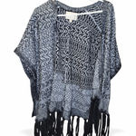 Banana Republic Heritage Collection Fringe Cape sweater XS/S Photo 0