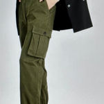Zadig & Voltaire Pilote Cargo Pants Army Green 38 Photo 0