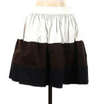 Kate Spade  Colorblock Coreen Skirt Rio De Janeiro Full Skirt MSRP $298 Size 4 Photo 2