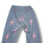 Aviator Nation  Blue, Pink, & Purple‎ Bolt Repeat Sweatpants Photo 6