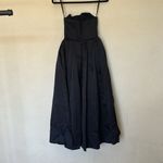 House Of CB  contessa Black Strapless Satin Corset Midi‎ Dress NWOT Size XS Photo 7