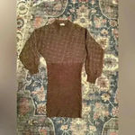 Sage The Label  along the vines sweater dress boho, cozy, chic size L Photo 2