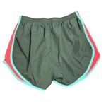 Nike  Dri Fit Womens Running Shorts Black Pink Teal Athletic Gym Size S Photo 2