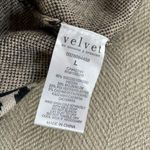 Velvet By Graham And Spencer Leopard Knit Long Sleeve Midi Dress L Photo 6