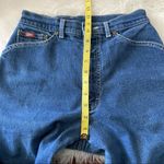 Lee Vintage Jeans High Waisted Mom Rise Medium Dark Wash Made in USA Photo 6