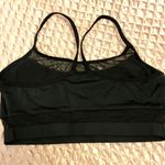 Victoria's Secret VS Victoria Sport Black Sport Bra with Mesh Inserts Photo 1