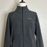 Columbia  Women's Charcoal Gray Fill Zip Fleece Jacket, Sz Medium Photo 4