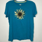 Columbia  t-shirt sunflower size large‎ Photo 0