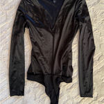 EXPRESS  Velvet Bodysuit  Photo 0