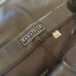 Bagatelle NWT  COLLECTION Black  Faux Leather High Waist Crop Wide Leg Pant Photo 7