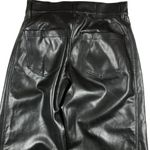 Denim Forum Aritzia The Farrah Faux Leather Pants 25 Black Photo 8