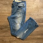 Indigo Rein  Distressed Straight Leg Jeans Size 9 Photo 0
