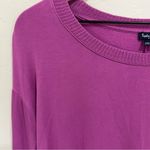 Splendid  Ladies Dip Dye Ombré Orchid Purple Pullover Sweater Long Sleeve Small Photo 5