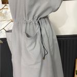 Merrell  Striped Woven Lightweight Dress With Pockets & Drawstring Waist Sz XL 💚🍄 Photo 1