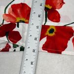 GB Floral Sleeveless Tank Top Sexy Back Flowy V-Neck Size Large High Low Photo 10