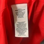 Nanette Lepore  red Pleated Midi Dress Smocked Size 10‎ wedding guest date party Photo 5