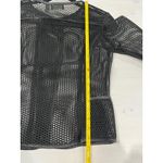 RD Style Black Mesh Moto Jacket Full Zip S/P Small Motorcycle Biker Photo 6