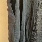 Bishop and Young Kimono Black Oversized Lace Semi Sheer Short Sleeves Sz S/M EUC Photo 6