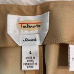 Talbots Tan Chinos Classic Straight-Leg Pants Ankle inseam 30” waist 28” new Photo 5
