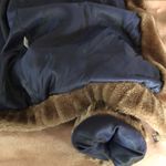 Faux Fur Teddy Coat Brown Size L Photo 2