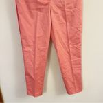 Liz Claiborne Emma Coral Lantana Ankle Length Mid Rise Pants Size 4 NEW Photo 2