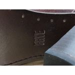 Frye Jenny Seam Women's 9 Brown Leather Side Zip Round Toe Buckle Bootie Boots Photo 7