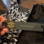 House Of Harlow 1960 Revolve Ruched Black & White top Cropped Size M NWT Dressy Size M Photo 2