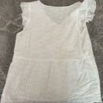 Ultra Pink  White Lace Top Photo 2