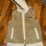 Patagonia  reversible vest cream and tan medium?‎ Outdoor hiking camping Photo 3