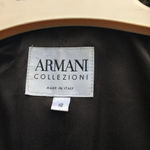 Armani Collezioni Women’s Size 10 Brown Blazer Jacket Photo 4